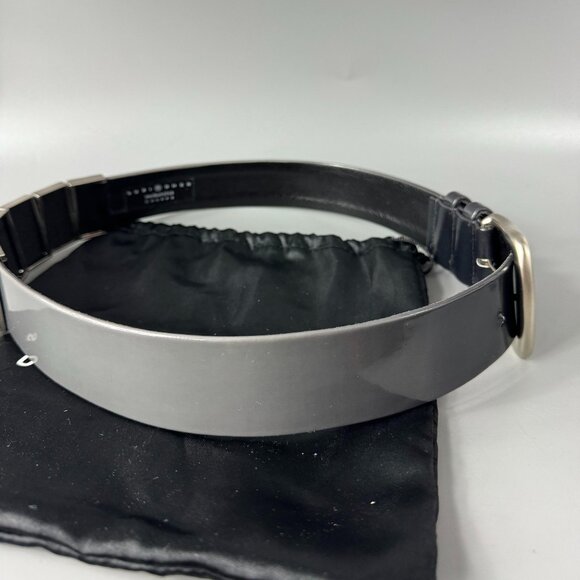 Suzi Oher Gray & Silver Metal Stretchable Belt Six Size Medium Plus main image 8